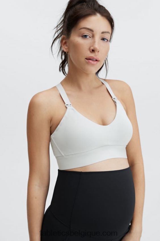soutien-gorge d'allaitement de maternité femmes Fabletics 404P0T1604 gris minéral