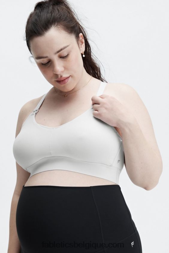 soutien-gorge d'allaitement de maternité femmes Fabletics 404P0T1605 gris minéral