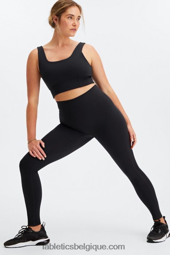 soutien-gorge de sport d\'automne à faible impact femmes Fabletics 404P0T1597 noir