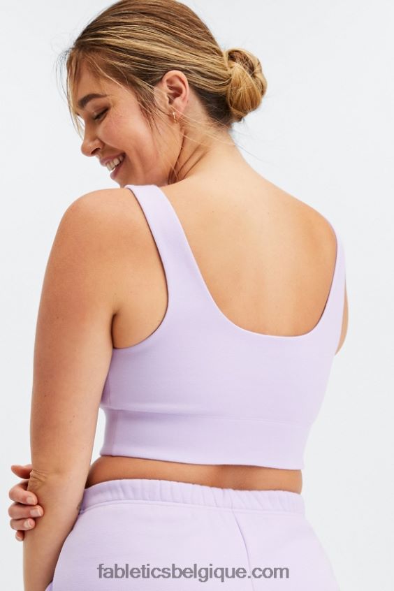 soutien-gorge de sport d\'automne à faible impact femmes Fabletics 404P0T1598 iris brumeux
