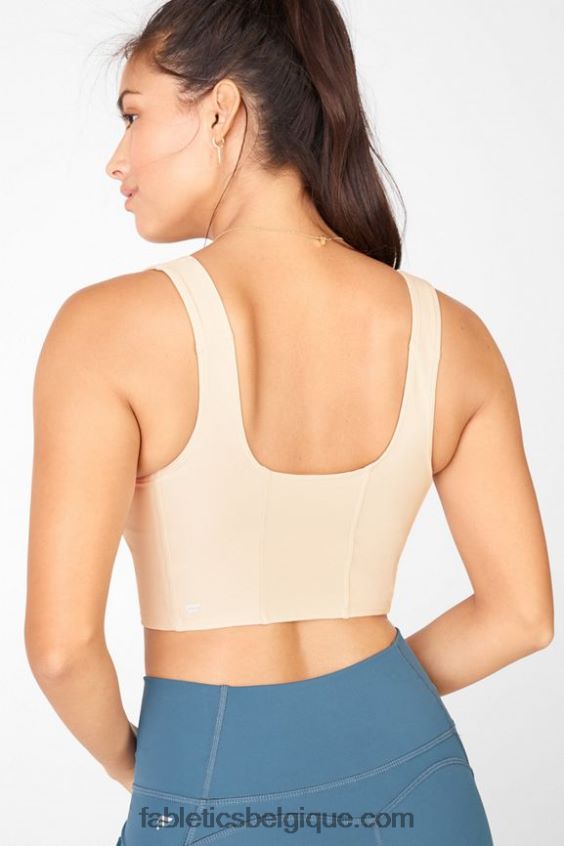 soutien-gorge de sport à faible impact charolette femmes Fabletics 404P0T1691 lait de miel
