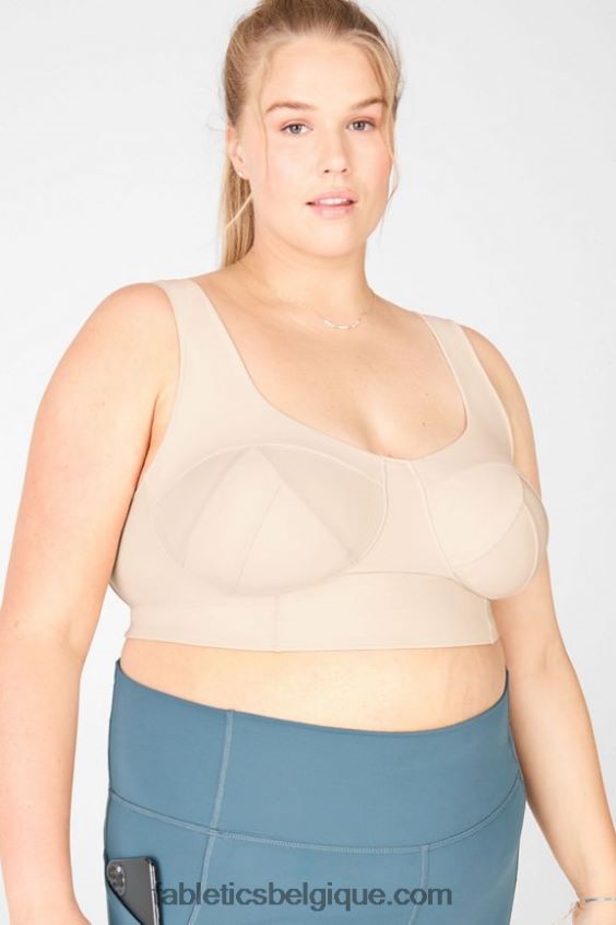 soutien-gorge de sport à faible impact charolette femmes Fabletics 404P0T1692 lait de miel
