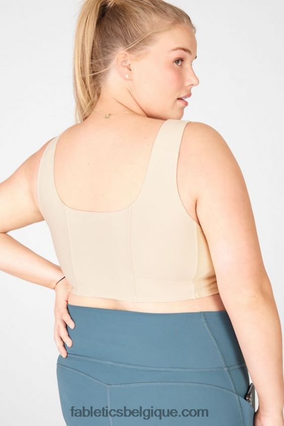 soutien-gorge de sport à faible impact charolette femmes Fabletics 404P0T1692 lait de miel