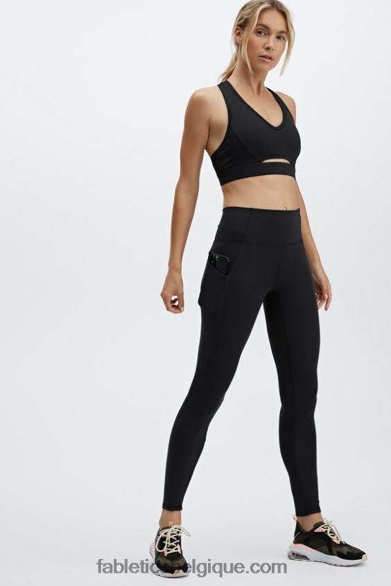 soutien-gorge de sport à faible impact femmes Fabletics 404P0T1490 noir