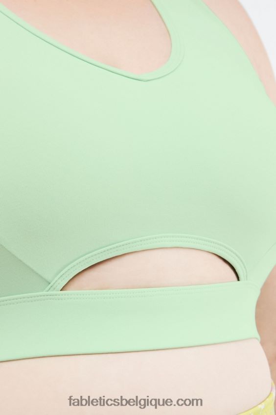 soutien-gorge de sport à faible impact femmes Fabletics 404P0T1492 aloès