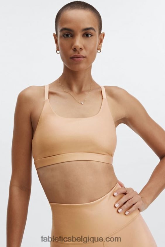 soutien-gorge de sport à faible impact gia irisé femmes Fabletics 404P0T1630 désert irisé