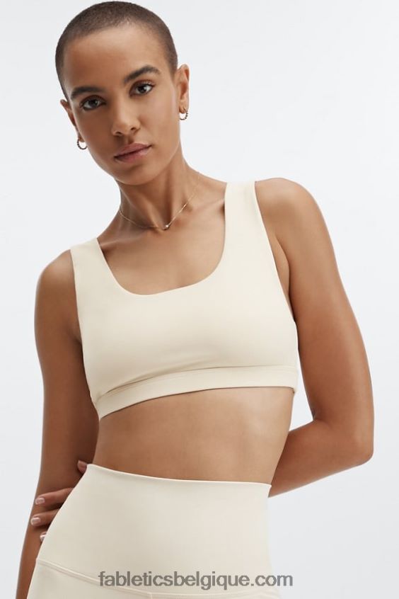 soutien-gorge de sport à faible impact lola femmes Fabletics 404P0T1617 latté