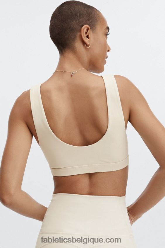 soutien-gorge de sport à faible impact lola femmes Fabletics 404P0T1617 latté