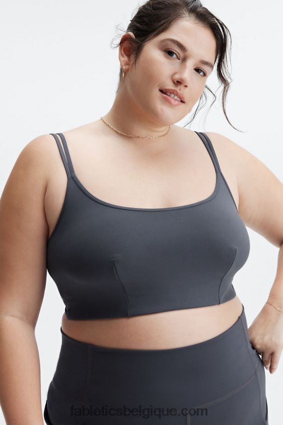 soutien-gorge de sport à faible impact naomi femmes Fabletics 404P0T1629 étain