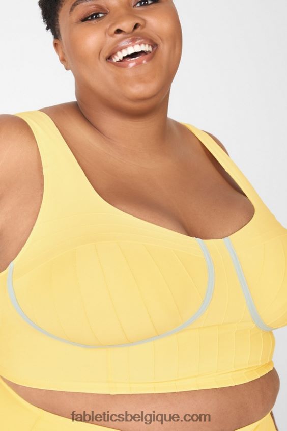 soutien-gorge de sport à faible impact nova femmes Fabletics 404P0T1666 meyer/chemin du ciel