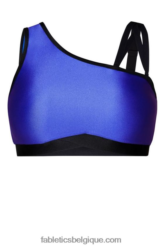 soutien-gorge de sport winn iii à faible impact femmes Fabletics 404P0T1689 lapis/noir