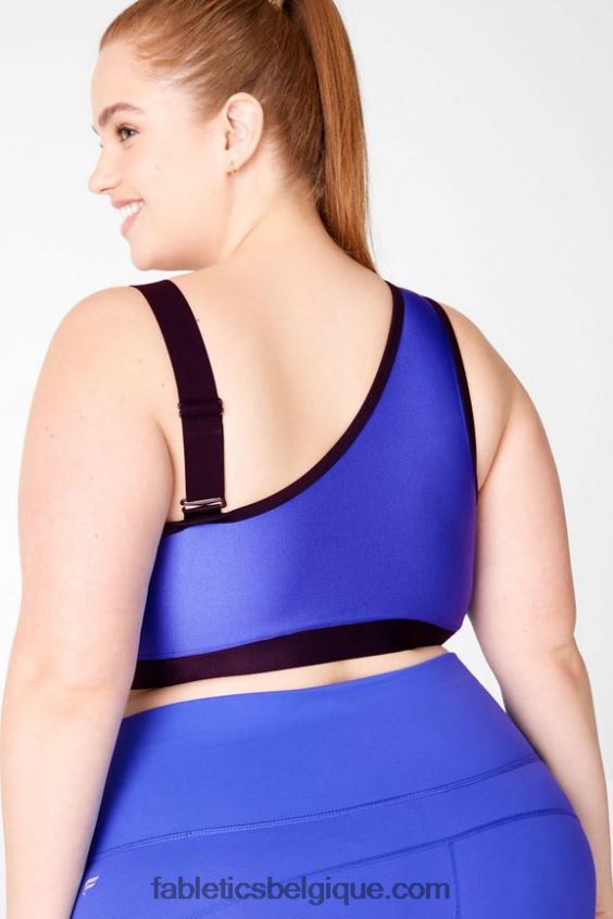 soutien-gorge de sport winn iii à faible impact femmes Fabletics 404P0T1689 lapis/noir