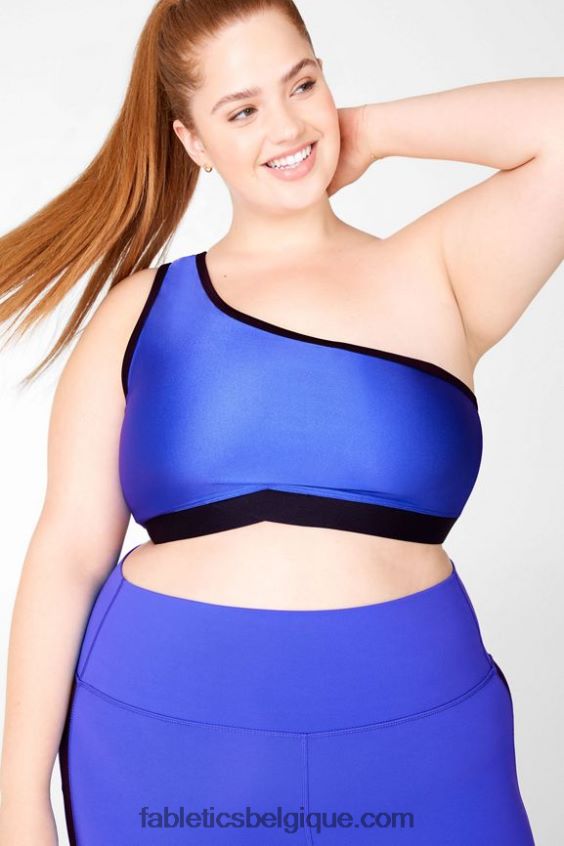 soutien-gorge de sport winn iii à faible impact femmes Fabletics 404P0T1689 lapis/noir