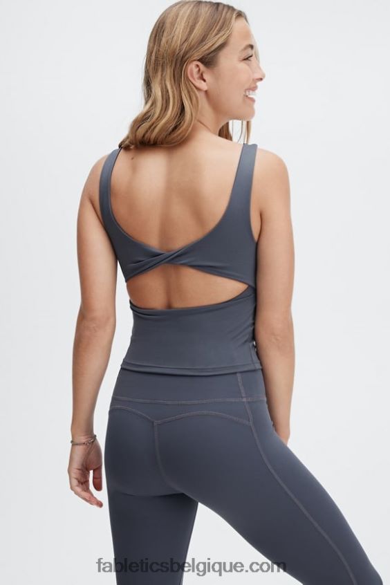 soutien-gorge intégré Oasis Twist femmes Fabletics 404P0T1495 étain
