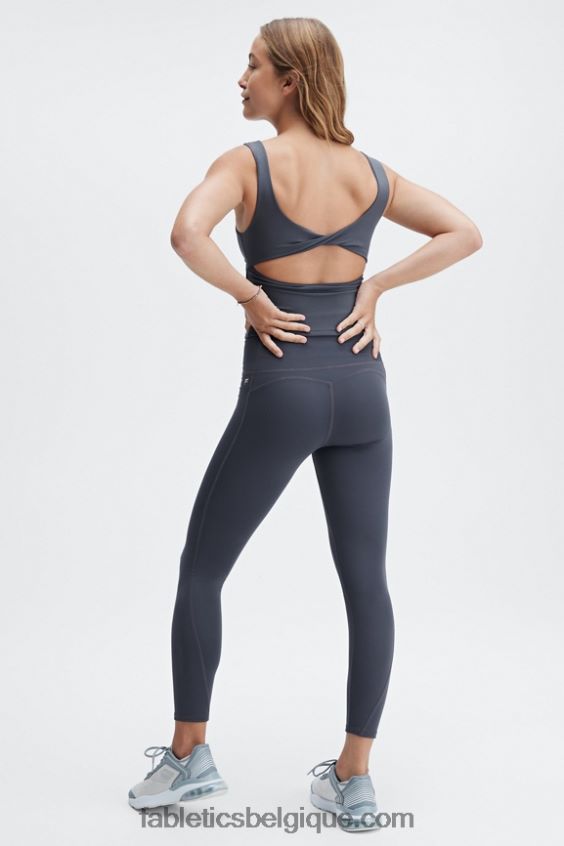 soutien-gorge intégré Oasis Twist femmes Fabletics 404P0T1495 étain