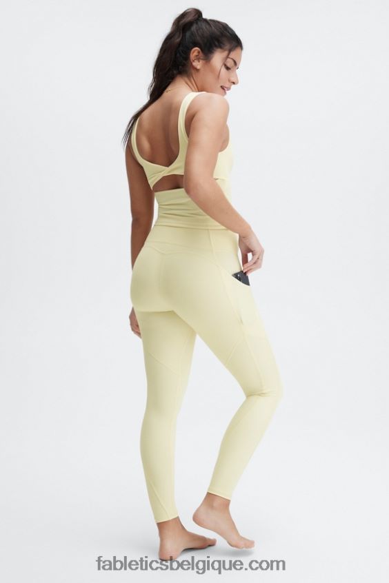 soutien-gorge intégré Oasis Twist femmes Fabletics 404P0T1499 Babeurre