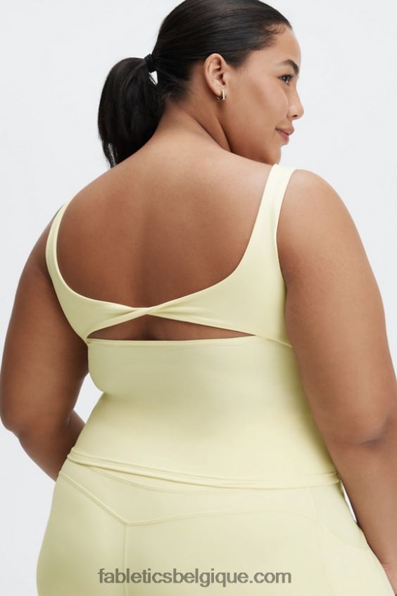 soutien-gorge intégré Oasis Twist femmes Fabletics 404P0T1500 Babeurre