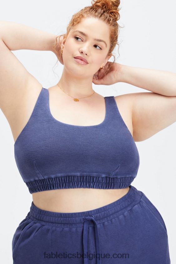 soutien-gorge polaire nala femmes Fabletics 404P0T1592 cobalt profond/aloès
