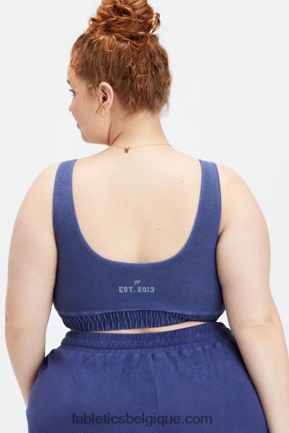 soutien-gorge polaire nala femmes Fabletics 404P0T1592 cobalt profond/aloès