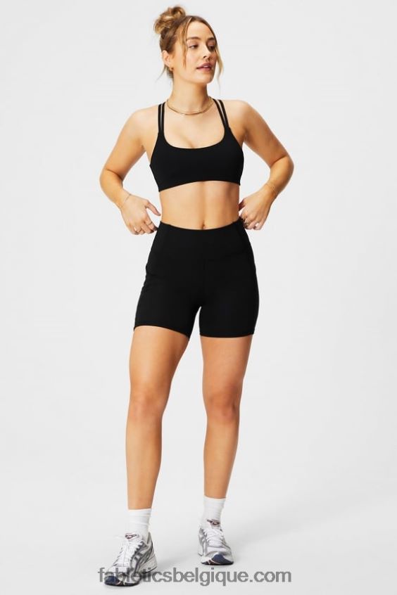 soutien-gorge principal à faible impact femmes Fabletics 404P0T1454 noir