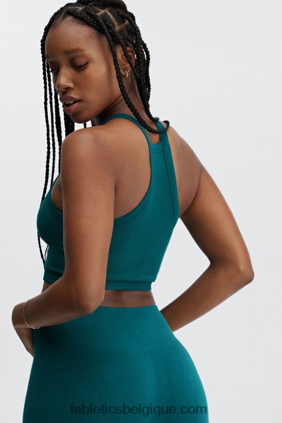 soutien-gorge sans couture aube femmes Fabletics 404P0T1674 fjord