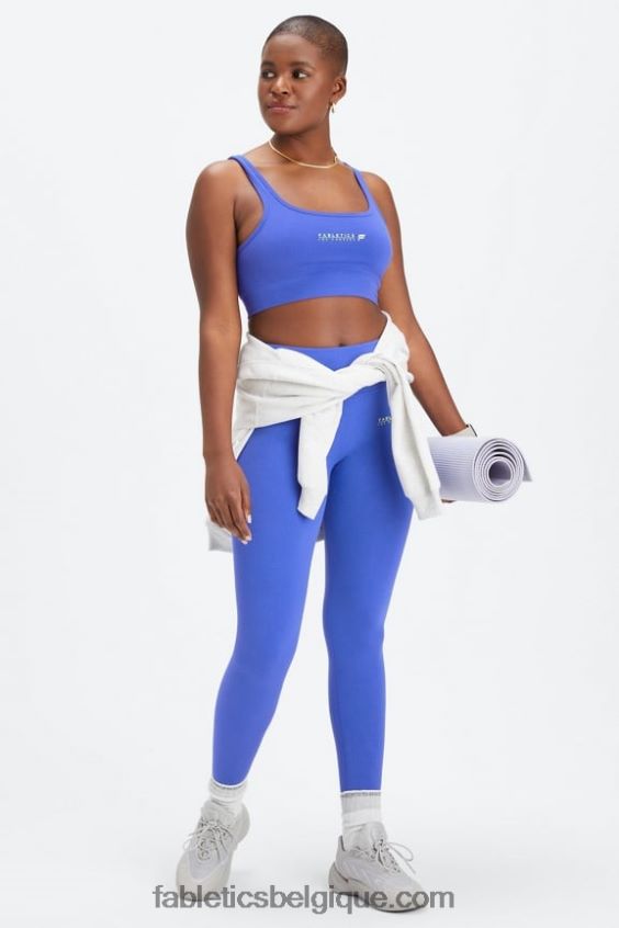 soutien-gorge sans coutures à dos échancré femmes Fabletics 404P0T1484 bar logo piscina/la