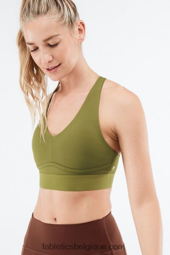 soutien-gorge toute la journée 104 femmes Fabletics 404P0T1482 olive fanée