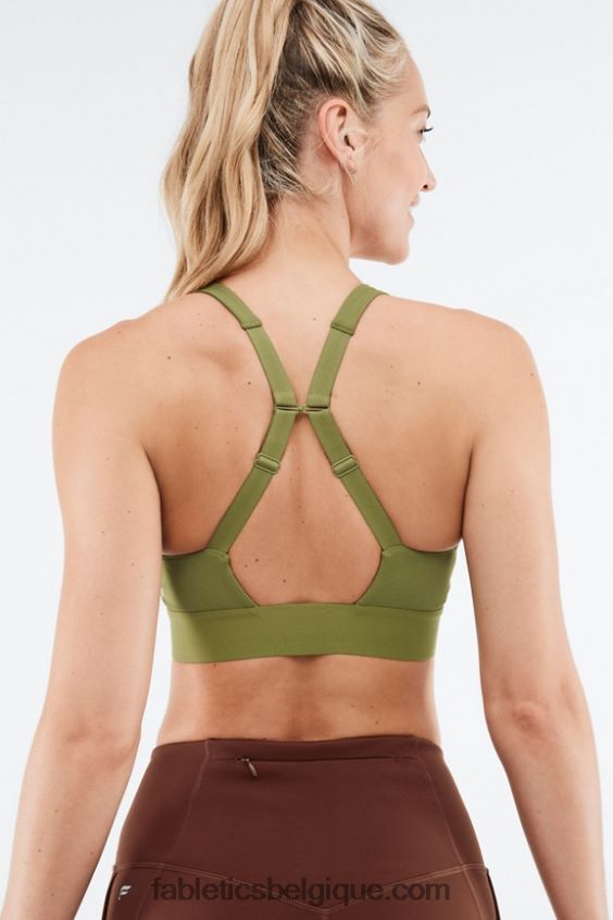soutien-gorge toute la journée 104 femmes Fabletics 404P0T1482 olive fanée