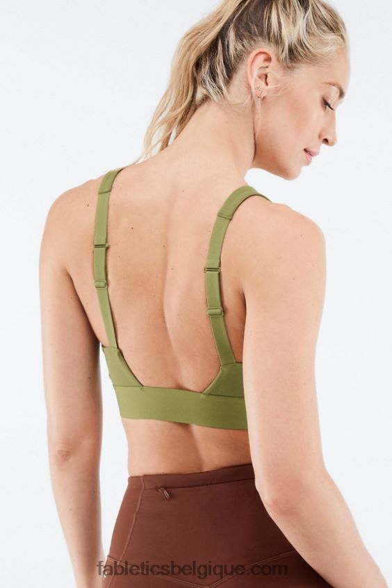 soutien-gorge toute la journée 104 femmes Fabletics 404P0T1482 olive fanée