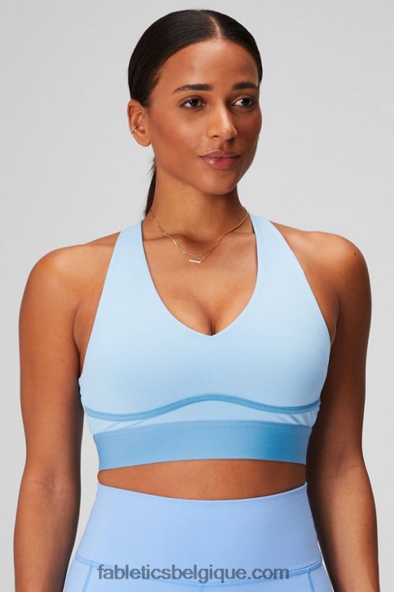 toute la journée tous les jours soutien-gorge 100 femmes Fabletics 404P0T1465 jacinthe des bois/fleur bleue