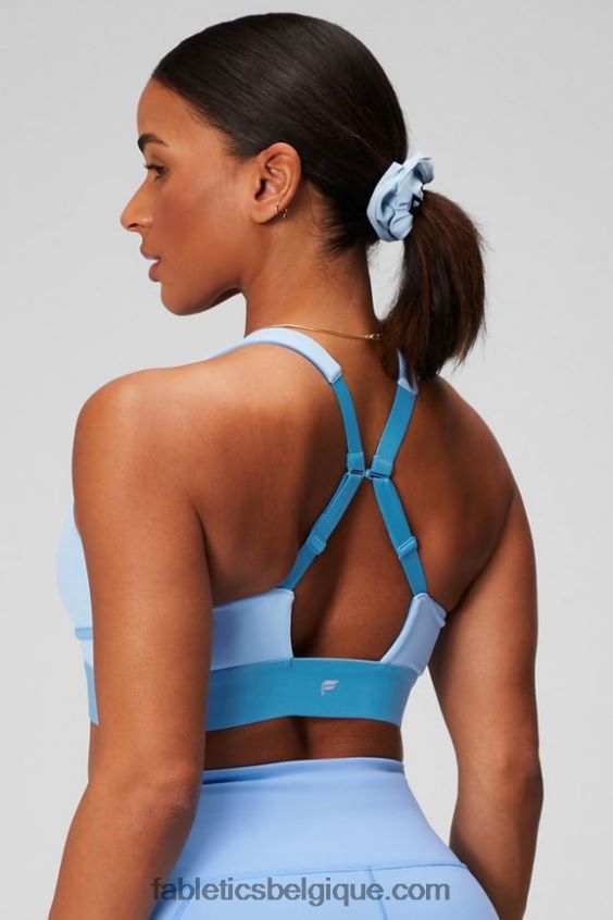 toute la journée tous les jours soutien-gorge 100 femmes Fabletics 404P0T1465 jacinthe des bois/fleur bleue