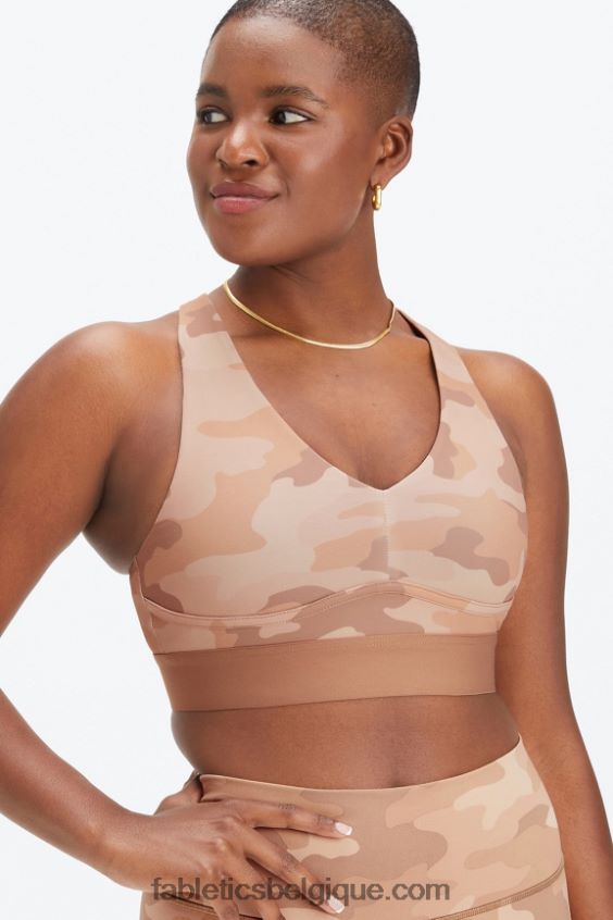 toute la journée tous les jours soutien-gorge 101 femmes Fabletics 404P0T1468 nounours grand camo/nounours