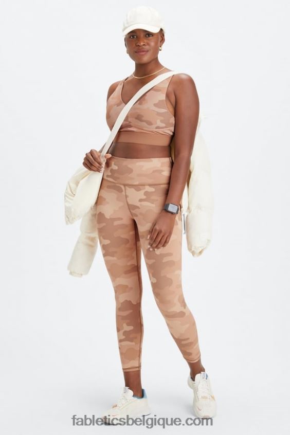 toute la journée tous les jours soutien-gorge 101 femmes Fabletics 404P0T1468 nounours grand camo/nounours