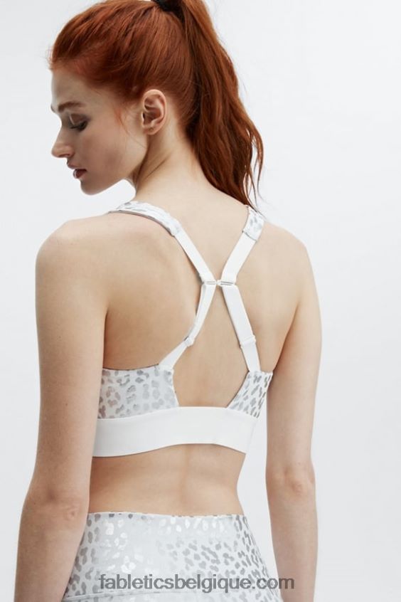 toute la journée tous les jours soutien-gorge 101 femmes Fabletics 404P0T1469 foil furtif/blanc