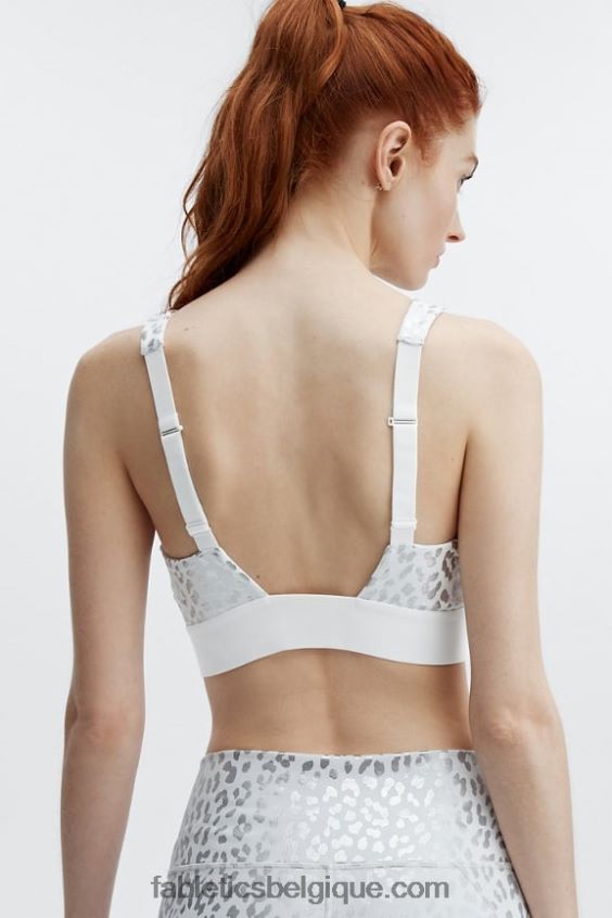 toute la journée tous les jours soutien-gorge 101 femmes Fabletics 404P0T1469 foil furtif/blanc
