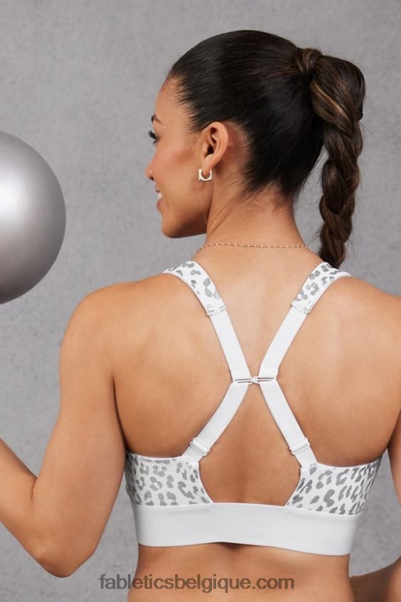 toute la journée tous les jours soutien-gorge 101 femmes Fabletics 404P0T1469 foil furtif/blanc