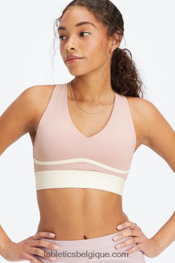toute la journée tous les jours soutien-gorge 101 femmes Fabletics 404P0T1471 mauve sourd/aigrette
