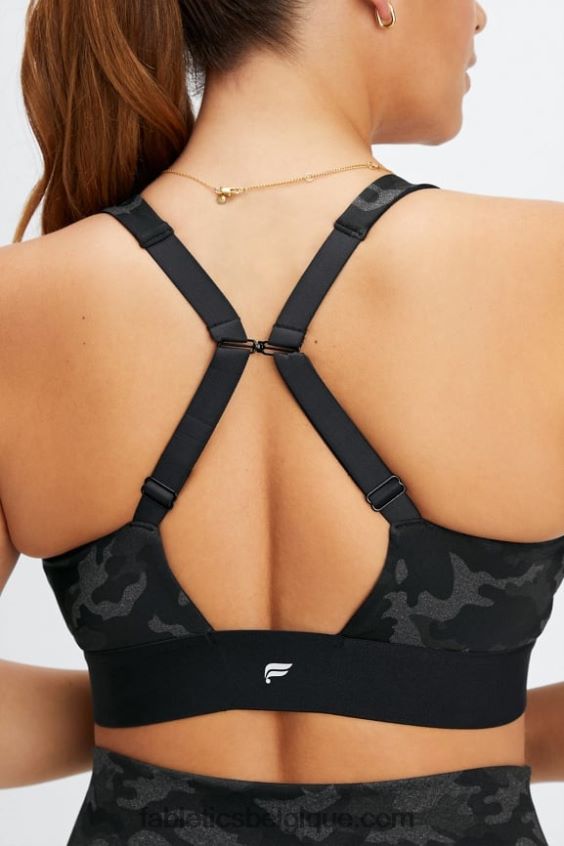 toute la journée tous les jours soutien-gorge 102 femmes Fabletics 404P0T1476 camouflage anthracite
