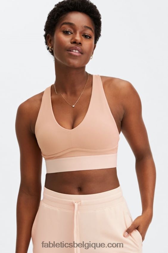 toute la journée tous les jours soutien-gorge 103 femmes Fabletics 404P0T1479 teinte rose/sable