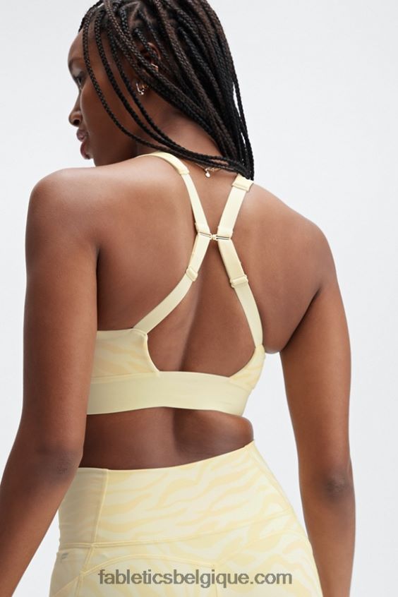 toute la journée tous les jours soutien-gorge 103 femmes Fabletics 404P0T1480 coup de zèbre au babeurre / babeurre