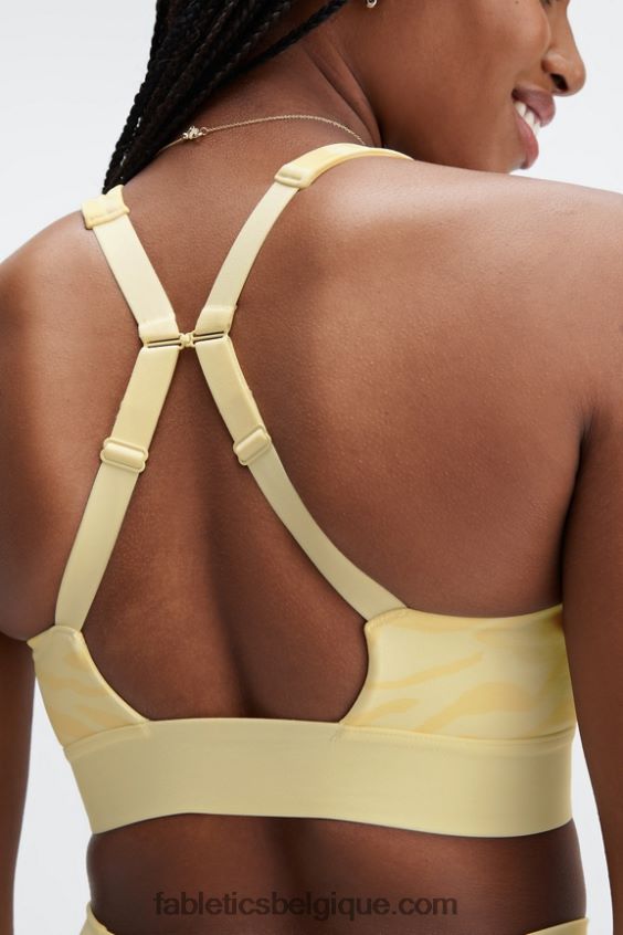 toute la journée tous les jours soutien-gorge 103 femmes Fabletics 404P0T1480 coup de zèbre au babeurre / babeurre
