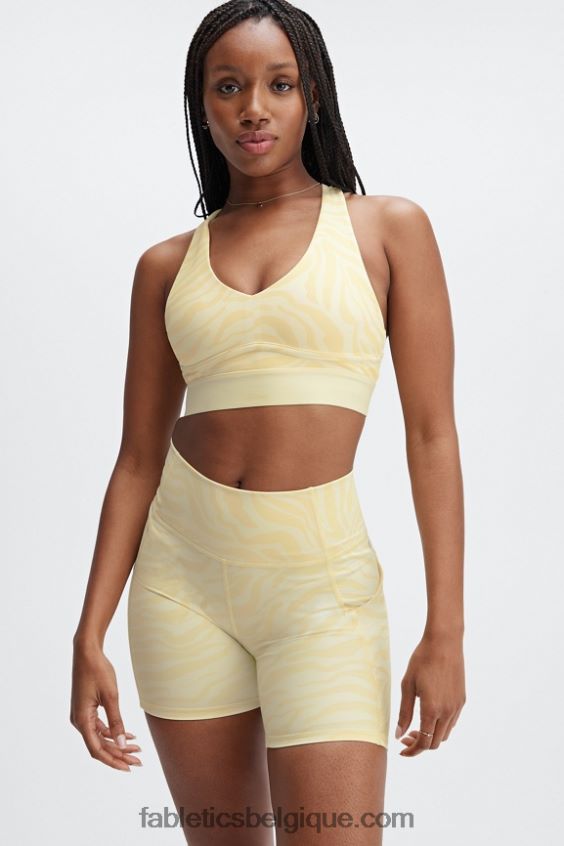 toute la journée tous les jours soutien-gorge 103 femmes Fabletics 404P0T1480 coup de zèbre au babeurre / babeurre