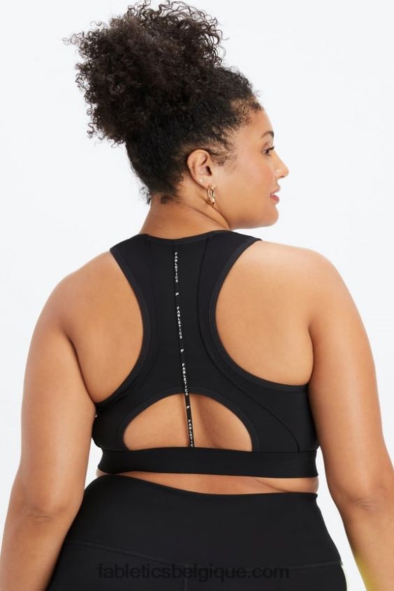 brassière de sport à dos nageur belle femmes Fabletics 404P0T1397 noir