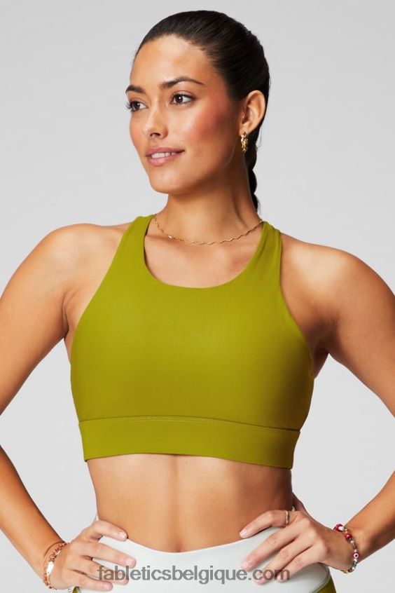 soutien-gorge de sport anti-rebond 88 femmes Fabletics 404P0T1331 oliveraie