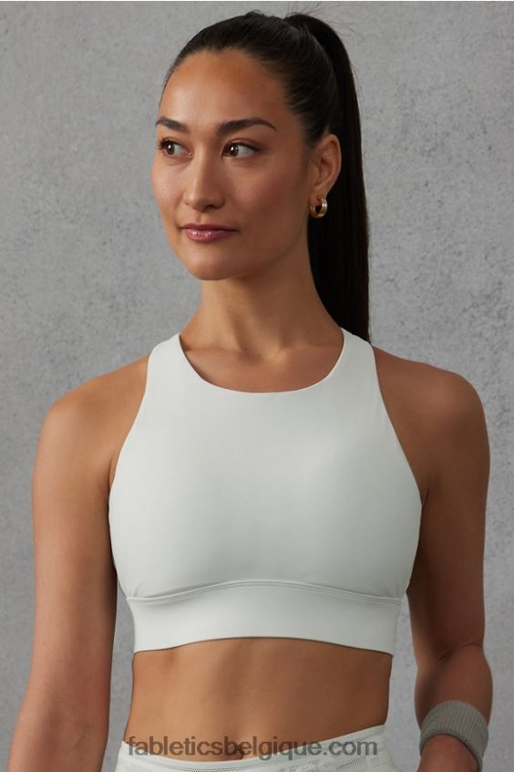 soutien-gorge de sport anti-rebond 89 femmes Fabletics 404P0T1332 gris menthe