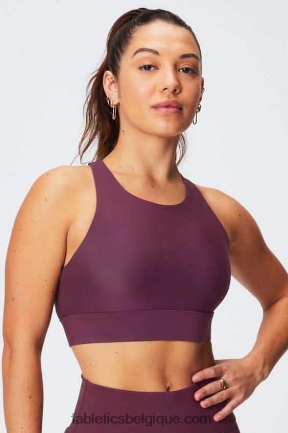 soutien-gorge de sport anti-rebond 90 femmes Fabletics 404P0T1338 Bourgogne
