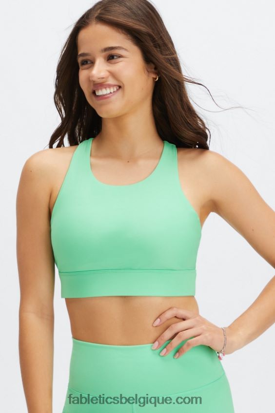 soutien-gorge de sport anti-rebond 93 femmes Fabletics 404P0T1353 eau tropicale