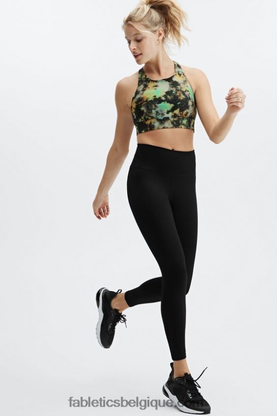 soutien-gorge de sport anti-rebond 93 femmes Fabletics 404P0T1355 voyage tie-dye