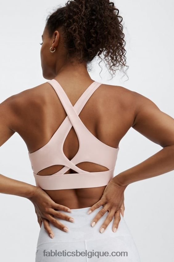 soutien-gorge de sport anti-rebond 94 femmes Fabletics 404P0T1357 opale