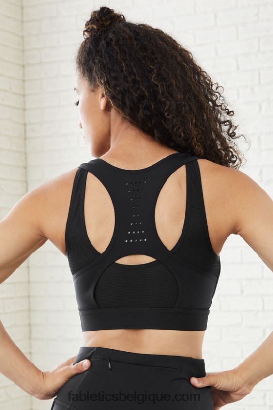 soutien-gorge de sport de course à impact élevé elsie femmes Fabletics 404P0T1418 noir